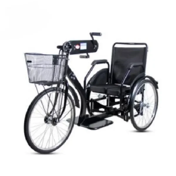 Sport manual handicap tricycle wheelchair for handicap with reversing function